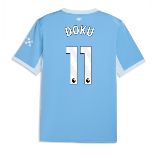 Manchester City Jeremy Doku #11 Kotipaita 2026-27 Lyhythihainen